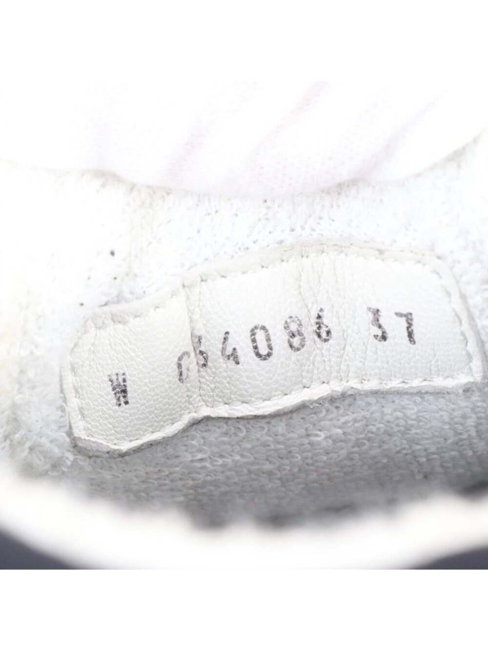 Chanel CC Logo Leather Low Cut Sneakers Lace Up Shoes Flat - Picture 8 of 8